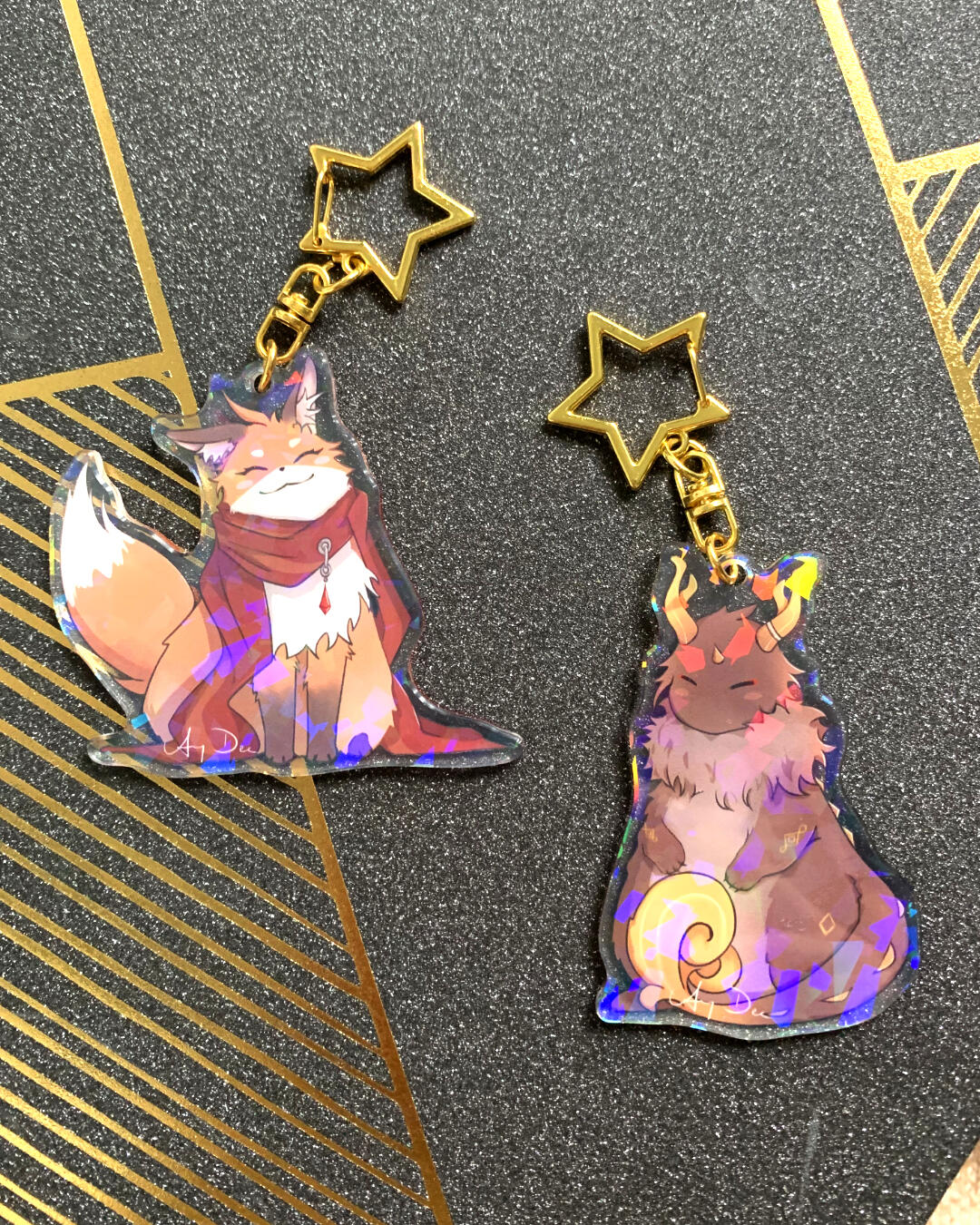 Glitter/Holo Charms Glitter/Holo Charms